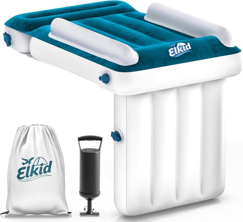 Elkid سرير طائرة للأطفال - سرير طائرة للأطفال، موسع مقعد للأطفال - Image 1